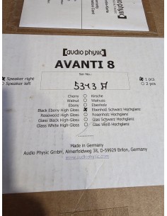 Audio Physic Avanti 8 2